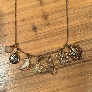 Winter charm necklace